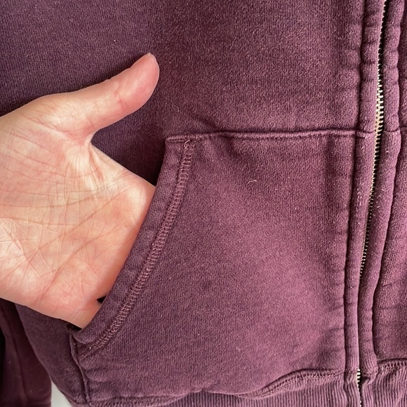 Aritzia Deep Purple Hoodie - Picture 6 of 11